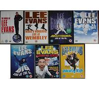 Lee Evans - 7 dvd's comedy collection incl: ROADRUNNER / WIRED & WONDERFUL / THE WORLD OF / XL TOUR 2005 LIVE / MONSTERS / ACCESS ALL ARENAS / BIG