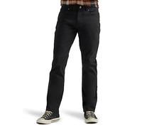 Lee Extreme Motion Athletic Taper Jean Jeans, Nero, 34W x 30L Uomo