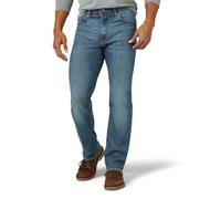 Lee Extreme Motion Regular Straight Jean Jeans, Thompson, 34W/30L Uomo