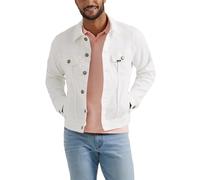 Lee Extreme Motion Rider Giacca Denim Uomo, bianco, L