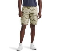 Lee Extreme Motion Swope-Pantaloncini Cargo Pantaloni Uomo, Camo Granito Cachi, 50