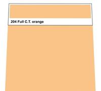 Lee Farbfolie 204 Full C.T. Orange 50cm x 122cm