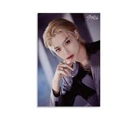 Lee Felix Stray Kids - Poster decorativo da parete, per soggiorno, camera da letto, decorazione moderna per camera da letto, 30 x 45 cm