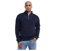 Lee Felpa da Uomo a Mezza Zip, Nero, L