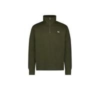 Lee Felpa da Uomo con Mezza Zip SWS, Olive Night, L