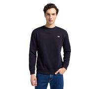 Lee Felpa da Uomo Patch Crew SWS, Midnight Navy., XXS