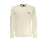 Lee, ,Sweatshirts & Hoodies ,Uomo ,Beige ,XL Beige Crew Neck Sweatshirt