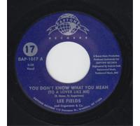 Lee Fields You Don't Know What You Mean (To a Lover Like Me) (Vinyl LP)