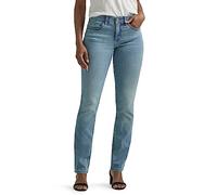 Lee Flex Motion - Jean da Donna a Gamba Dritta - Blu - 44 Lungo