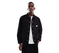 Lee - Giacca casual taglio comodo in denim nero slavato M