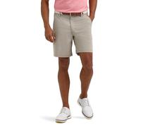 Lee Golf Series Synthetic Flat Front Chino Short Pantaloncini, Fungo, 48 Uomo