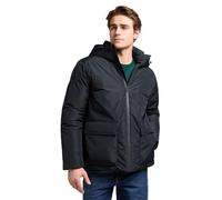 Lee Hooded Short Puffer Giacca, Nero, M Uomo