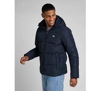 LEE JEANS BOMBER GIUBBINO UOMO GIUBBOTTO Puffer Jacket in Sky Captain L87NNYHY