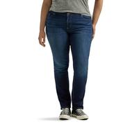 Lee - Jeans da Donna con Gamba Dritta e vestibilità Regolare - Blu - 54 di più Lange