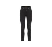 Lee Scarlett High Zip Jeans, True To Black, 40 IT (26W/31L) Donna