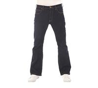 Lee Jeans da Uomo Bootcut Denver Pantaloni Blu Jeans Uomo Cotone Stretch Denim Blu w30 w31 w32 w33 w34 w36 w38 w40 w42 w44, Rinse (Lss1sj363), 33W / 32 L
