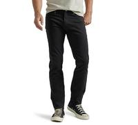 Lee Jeans da uomo Extreme Motion, slim, dritti, nero, 32W x 30L