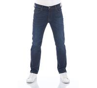 Lee Jeans da Uomo Regular Fit Daren Zip Fly Pantaloni Straight Denim Stretch - Blu, Nero, Grigio - Taglie W30-W44, Dark (Lss3sgjw3), 50 IT (36W/30L)