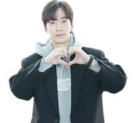 Lee Junho (Heart) Ritaglio di buddy a metà corpo
