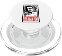 Lee Kuan Yew Vettoriale Opera D'arte PopSockets PopGrip per MagSafe