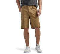 Lee Leggendary Workwear - Pantaloncini da carpentiere da uomo, Cachi scuro, 30