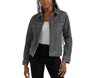 Lee Legendary Rider Denim Jacket Giacca, Polvere Scura, Large Donna