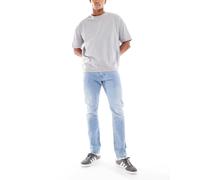 Lee - Luke - Jeans slim affusolati lavaggio chiaro invecchiato-Blu W33 L34