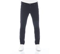 Lee Luke Jeans Slim Tapered in Denim Stretch in Cotone con Tasche 5-Pocket