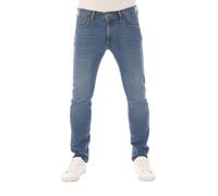 Lee Luke Pantaloni Jeans Uomo Denim Slim Tapered In Cotone Stretch