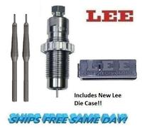 Lee Lunghezza Intera Taglia Die per 6.5 Giapponese 91053 & 2 Decapaggio Perni