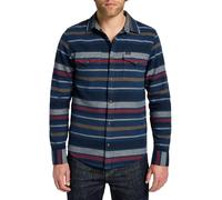 Lee Maglietta Clean Western, Blu (Mood Indigo), S Uomo