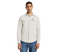 Lee Maglietta Clean Western, Natur, XL Uomo