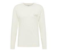 Lee Maglietta con Logo LS Wobbly T-Shirt, Natur, M Uomo