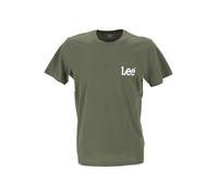 Lee Medium Wobbly Tee T-Shirt, Olive Grove, M Uomo