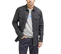 Lee Maglietta da Uomo Regular Western, Nero delavé, S