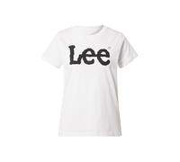 Lee Maglietta 'LOGO TEE' nero / bianco, Taglia L