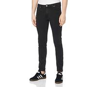 Lee Jeans Malone Washed Uomo Ragazzo Pantalone Nero