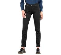 Lee Marion Straight, Jeans, Donna, Black Rinse 47, 32W / 31L