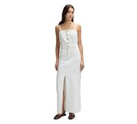 Lee Maxi Denim Dress Abito Casual, Bianco Polvere, L Donna