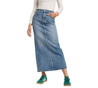 Lee Back Slit Maxi Skirt Gonna, Set Gratuito, 28W Donna