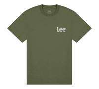 Lee Medium Wobbly Tee T-Shirt, Lichen Olive, L Uomo