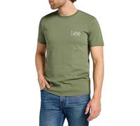 Lee Medium Wobbly Tee T-Shirt, Mercantile Green, S Uomo