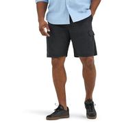 Lee Men's Big & Tall Extreme Motion Crossroad Cargo Short, Black, 50