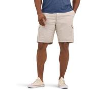 Lee Men's Big & Tall Extreme Motion Crossroad Cargo Short, Stone, 46