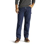 LEE Men's Dungarees Losse-Fit Carpenter Jean - 36W x 32L - Original Stone
