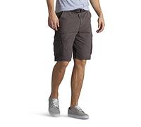 Lee Men's New Belted Wyoming Cargo Short, Shiner, 34
