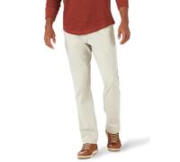 Lee Men's Performance Series Extreme Comfort Relaxed Pant, Dove, 33W x 29L