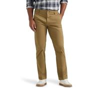 Lee Men's Performance Series Extreme Comfort Straight Fit Pant, Bronze, 38W x 32L