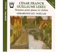 Lee, Noel & G. Poulet - Sonate Pour Piano Et Violon En La M