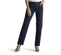 Lee Pantalon coupe droite pour femme Coupe décontractée - Bleu - 50 court